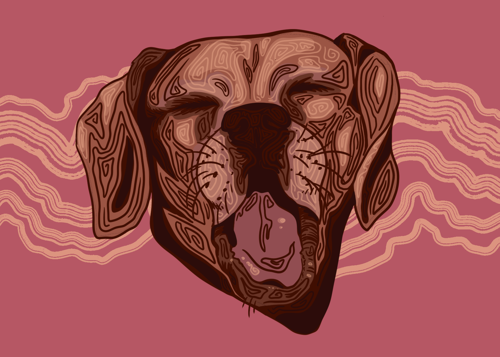 Puggle Dog Illustration